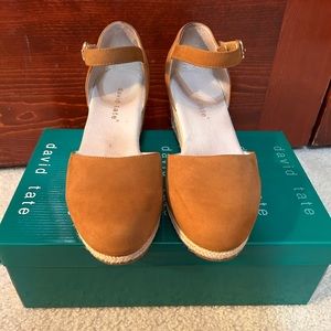 David Tate wedge heels